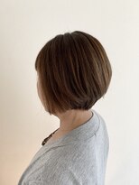 ヘアーサロン モンクール(hairsalon mon'coeur) ≪ ナチュラルブラウン × グラデーションボブ ≫大人ショート☆