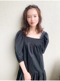 【YARD大阪】大人可愛い20代30代40代小顔クセ毛を活かしたミディ