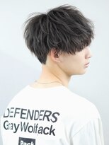 リップス 池袋(LIPPS)&nbsp;ツーブロック刈り上げ前下がりフェザーマッシュスパイラルルーフ