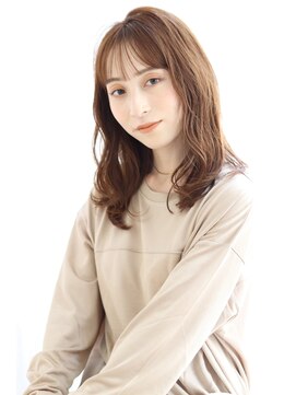 ヘアリゾート ラグーン(hair+resort lagoon) 20代30代大人かわいいテラコッタベージュカラー/冬カラー