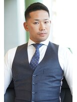 にもう&nbsp;はんなりフェードカットビジネスショート【神戸三宮/元町】