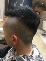 ヘアサロンアンドヘアメイクディー(hair salon hair make D)&nbsp;仙台D　メンズカット×ツーブロック×サイドフェードstyle