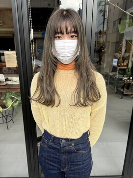 ヘアー アイス ルーチェ(HAIR ICI LUCE) オリーブベージュ/城倉