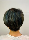 多色カラーボブ