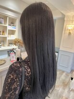 フレーム へアアンドトリートメント 天王寺北口店(FRAME)&nbsp;[FRAME 天王寺北口店] 艶カラー透け感グレージュ