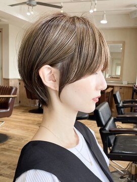 アマトウキョウ 表参道(AMA TOKYO) 耳掛けショートボブ　大場猛