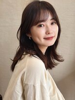 ラフ フロム ガーデン(Laf from GARDEN)&nbsp;大人かわいい20代30代おすすめ柔らかミディアム/大人ガーリー