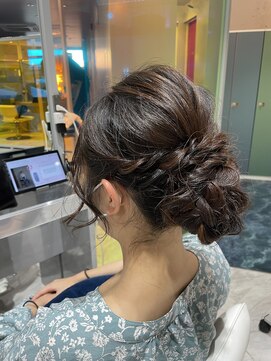 リガナッツ 池袋店(Riganuts) 華やかアップスタイル