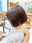 ミニボブインナーカラー