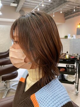 フラッグ ヘアー 天神西通り店(Flag HAIR) くびれスタイル　韓国