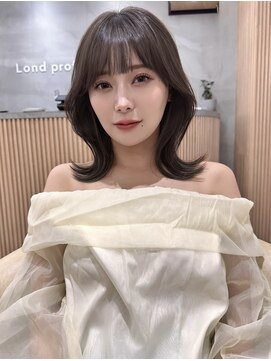 グロー 大宮(GLROW) 韓国大宮顔周り髪質改善レイヤー前髪カットくびれ韓国風韓国ヘア