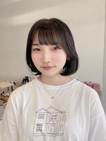 バイオレット 栄店(Violet)&nbsp;テリちゃんボブ ワンカールボブ 韓国風ボブ 顔まわりカット