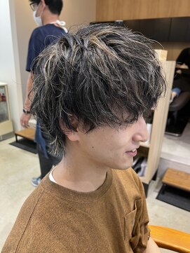 ガーデン オオタカノモリ(garden otakanomori) メンズハイライトカラー/メンズウルフ/メンズパーマ