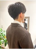 王道マッシュ/前下がりマッシュ/束感スタイル/メンズセット