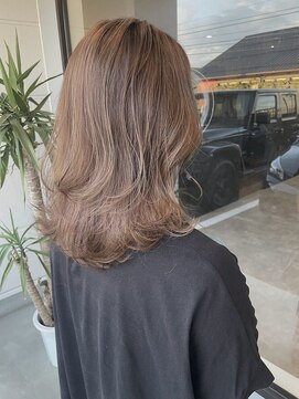 アース 錦糸町店(HAIR&MAKE EARTH) 30代40代大人可愛い髪質改善カラーラベンダーグレージュ透明感
