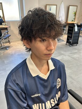 シーフ 千葉(Cyf) カルマパーマ/ベリーショート/ダークアッシュ/ニュアンスパーマ