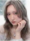 ハイトーングレージュカラー/ヨシンモリヘア