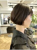切りっぱなしボブミニボブパーマくびれボブ外ハネボブブリーチ