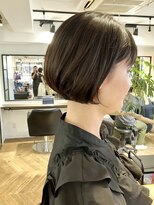 ファイブシーン アオヤマ(5SCENE AOYAMA)&nbsp;切りっぱなしボブミニボブパーマくびれボブ外ハネボブブリーチ