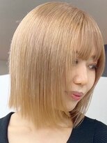 ウィコ 新宿(WICO)&nbsp;ミルクティーベージュ[新宿駅/こなれミディ/ウェーブパーマ]