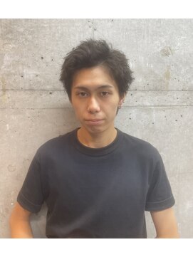 デフカッヅ 北千住(DEF CUTZ) スパイキーショート+ピンパーマ