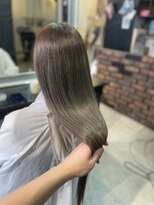 ヴァンクラウドコウベ(VENT CLOUD KOBE)&nbsp;20代30代40代髪質改善カラー小顔艶感ミルクティーベージュ