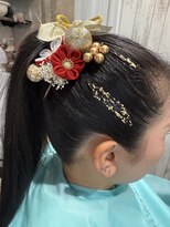 ニコリ(nicori) ポニーテールアレンジ