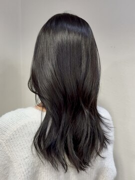カミケン 黒岩店　kamiken・ ミディアムレイヤー×リアル韓国ヘア【カミケン黒岩店】