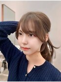 【kumu】韓国風レイヤー/小顔おくれ毛/流し前髪/栄/名古屋