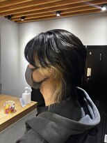 サロンドミルク 新百合ヶ丘店(salon de MiLK)&nbsp;メンズウルフ／インナーカラー