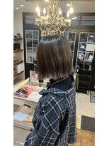 トータルビューティ ジェム バイ ヘアタイム(TOTAL BEAUTY gem by HAIR TIME)&nbsp;ボブ　バレイヤージュ　ハイライト