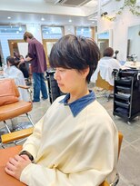 ニューラインギンザ(New-Line 銀座)&nbsp;30代40代大人かわいいマッシュショート(金子涼)