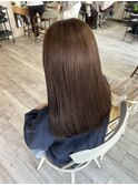 【minim×mio】ブリーチなし明るめブラウン