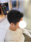 束感ショート/刈り上げスタイル