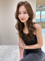 ロシェ 横浜店(loche)&nbsp;ワンレン韓国ウェーブロング×レイヤー×デジタルパーマ[横浜駅]