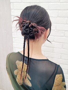 セット バイ エムビューティー(Set by M.beauty) かちもりヘア/かちもりアレンジ/アップスタイル/ツインテール