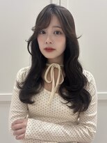 ソア 並木坂(Soa)&nbsp;韓国ヘア/前髪カット/レイヤーカット/ベージュ/ミディアム