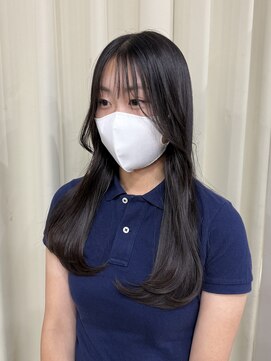 ハピネス 王寺店(Happiness) シースルー　前髪　顔まわり　レイヤー