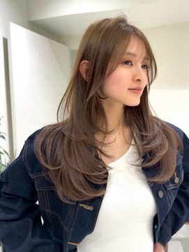 ジルブラン 土浦(JIL BLAN) ハイライトバレイヤージュダブルカラーケアブリーチ20代30代