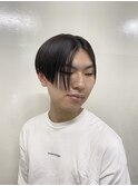 爽やか◎前下がりマッシュ×センターパート×ツーブロック