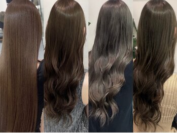 レフ(LEF)の写真/注目stylist西山祐生*適正な薬剤選定◎透明感ケアカラー/ケアブリーチで叶う艶とハイトーン*学割クーポン◎