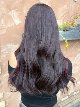 プリモ ココ 鍋島店(Primo coco.) 韓国風巻き ラベンダーブラウン ラベンダーピンク 髪質改善 美髪