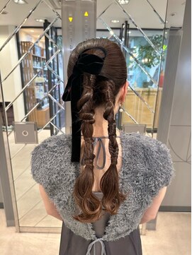 アミー 銀座(Ammy) 結婚式ヘアセット#お呼ばれヘア#ヘアセット#ヘアアレンジ