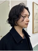 ボブパーマ/くせ毛風パーマ/ニュアンスパーマ
