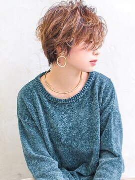 ソルヴ(solv.) 奈良/ショート/ショートボブ/ボブ/白髪ぼかし/白髪染め/髪質改善