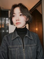 テテ ニコ(tete nico)&nbsp;【高橋啓太】ミニボブ×ニュアンスパーマ