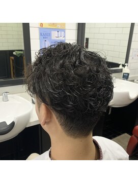 ヘアサロン大野 ニューオータニ ザ メイン店 2ブロック×パーマの王道スタイル