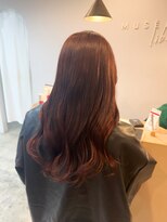 アリュメ 三重鈴鹿店(allum)&nbsp;* ワンカラー ロングピンクブラウン *