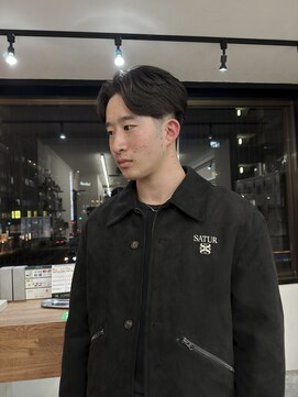 ソソ(soso) メンズセンターパートメンズ/パーマ/マッシュ