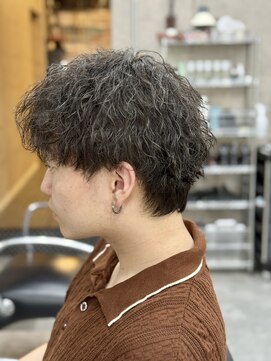 ルートバイドット 町田店(root by dot.) 縦落ちツイストスパイラル×ミニウルフ